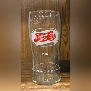 Glass Tumbler - Red Logo